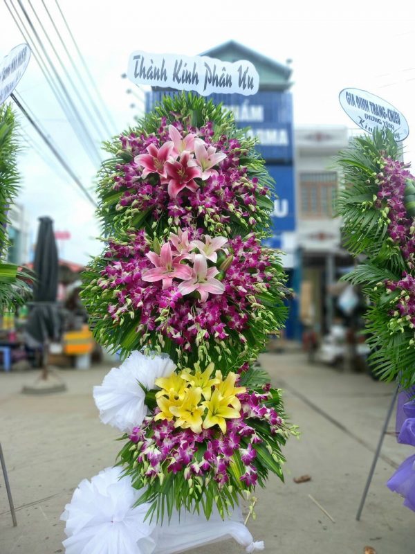 hoa viếng cao cấp